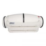 LONGWEL Low Noise 4 6 8 Inch Plastic Hydroponics Toilet Ventilation Centrifugal Duct Fan AC 230V