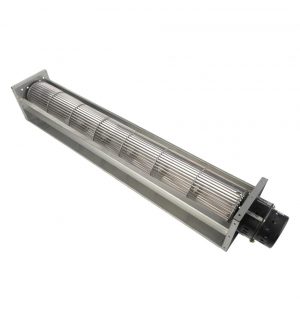LONGWELL 100mm AC 230v Tangential Fan Air Curtain Ventilation Cross Flow Cooling Blower for Oven Heating