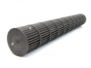 LONGWELL 101.5mm Plastic Cross Flow Fan Blades for the Air Conditioning,plastic Cross Flow Fan Impeller Split air Conditioner