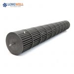 LONGWELL 108mm Diameter Plastic Cross Flow Fan Blades for air Conditioner Spare Parts