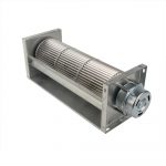 LONGWELL 120mm AC 230V Tangential Cooling Fan Blower Convector Cross Flow Fan for Ventilation System
