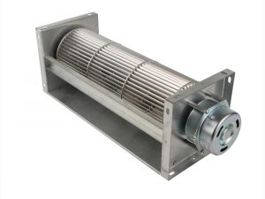 LONGWELL 120mm AC 230V Tangential Cooling Fan Blower Convector Cross Flow Fan for Ventilation System