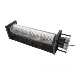 LONGWELL 120mm Cross Flow Fan EN 60335 Compliant EC Fireplace Ventilation Tangential Fan 2025 Price with PWM Control