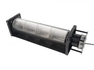 LONGWELL 120mm Cross Flow Fan EN 60335 Compliant EC Fireplace Ventilation Tangential Fan 2025 Price with PWM Control