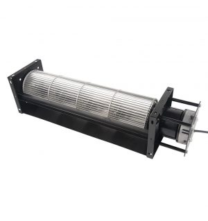 LONGWELL 120mm Cross Flow Fan EN 60335 Compliant EC Fireplace Ventilation Tangential Fan 2025 Price with PWM Control