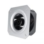 LONGWELL 133mm 72W EC Backward Curved Centrifugal Ventilation Fan High Quality 230V with Bracket OEM Supported