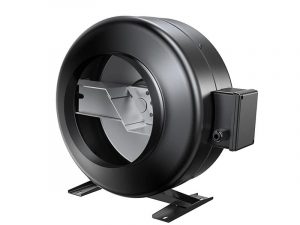 LONGWELL 150mm Metal Centrifugal Duct Fans Low Noise Kitchen Exhaust Fan Wholesale AC 230V Aluminum Blades for Farm DC 48V