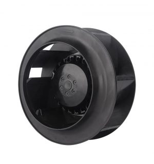 LONGWELL 155mm Aluminum Steel Backward Centrifugal Fan AC 115V 230V 220V Ventilation System Plastic Fan Bearing Standing