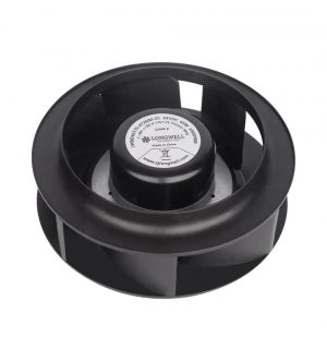 LONGWELL 175mm DC 24V 48V External Rotor Bldc Motor Backward Curved Centrifugal Fan for Ventilation Equipments Air Purifiers OEM