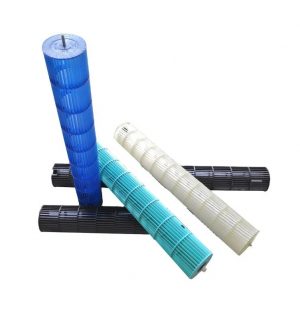LONGWELL 180mm Plastic Cross Flow Fan Blades for the Air Conditioning,plastic Cross Flow Fan Impeller Split air Conditioner