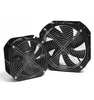 LONGWELL 200mm EC Axial Fans Industrial Ventilation Welding Fume Extraction Low Noise 200mm EC Axial Fans Electric Power ODM