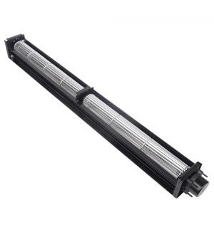 LONGWELL 220V Cross Flow Elevator Fan with Aluminum/Stainless Steel/Plastic Blades PWM Function Core Bearing Shaded Pole Motor