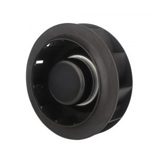 LONGWELL 225mm Wholesale DC 24V 48V BLDC 0~10V PWM Plastic Impeller Backward Centrifugal Fan