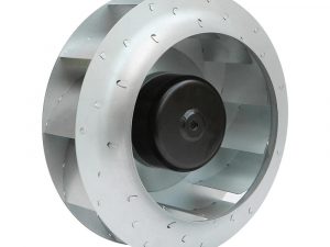LONGWELL 250mm DC 24V 48V BLDC 0~10V PWM Galvanised Sheet Steel DC Backward Curved Centrifugal Fan for Ventilation