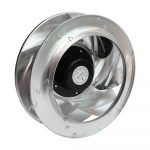 LONGWELL 270mm Industrial High Pressure EC 115v 230v Blower Impeller Backward Curved Blade Centrifugal Fans