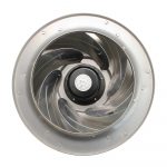 LONGWELL 280mm Galvanized Metal Impeller EC 115v 230v Backward Curved High Pressure Centrifugal Fan