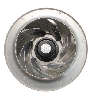 LONGWELL 280mm Galvanized Metal Impeller EC 115v 230v Backward Curved High Pressure Centrifugal Fan