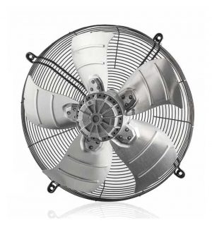 LONGWELL 350mm Diameter HVAC Axial Flow Fans Electric Power Source Factory External Rotor Motor Impeller Axial Exhaust Fan Motor