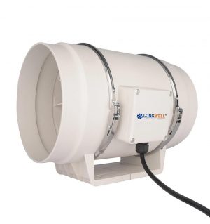 LONGWELL 4 6 8 10 Inch Hot Sell Centrifuge Tube Ducted Fan Quiet Exhaust Fan Ip68 Duto Exaustor Duct Fan