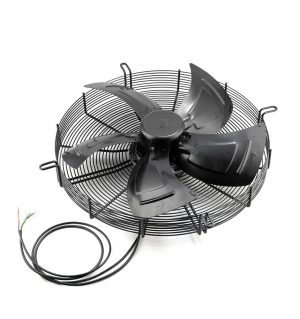 LONGWELL 400mm AC EC DC Axial Fan Impeller Stainless Steel Blades High Volume Industrial Axial Flow Fans 220v