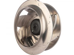 LONGWELL 400mm DC 48V BLDC 0~10V PWM Aluminum Alloy Centrifugal Fan Impeller Backward Centrifugal Fan Exhaust