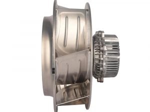 LONGWELL 400mm EC Centrifugal Fan Low Noise Aluminum Metal EC Motor Backward Centrifugal Fan Impeller for AHU HVAC SYSTEM