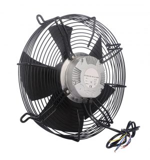 LONGWELL 450mm EC Axial Flow Fan China Electric Power Source 0~10V/PWM RS485 for Exhaust Ventilation Cooling Heating OEM ODM