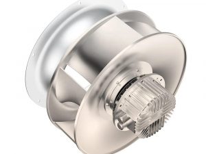 LONGWELL 55mm Industrial Aluminum Centrifugal Exhaust Fan High Pressure 24V 48V Backward Centrifugal Fan