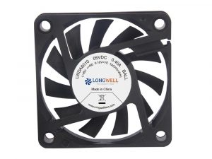 LONGWELL 60X60X10 2000 - 6000RPM -6500RPM DC Brushless Cooling PC Computer Fan 12V 6010 - 2 Pin Fan