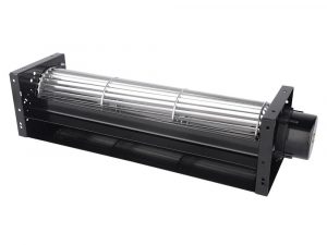 LONGWELL 60mm DC 12V 24V Cross Flow Fan Tangential Exhaust Blower for Cooling & Heating for Ventilation Systems