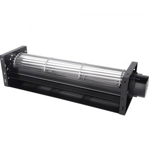 LONGWELL 60mm DC 12V 24V Cross Flow Fan Tangential Exhaust Blower for Cooling & Heating for Ventilation Systems