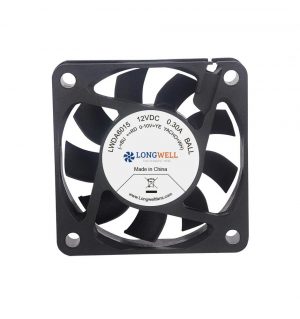 LONGWELL 60x60x15 3000RPM -5000RPM 12V DC 2 Pin Heat Sink Computer Cooling Fan Axial PC Extractor Fan Brushless DC Cooling Fan