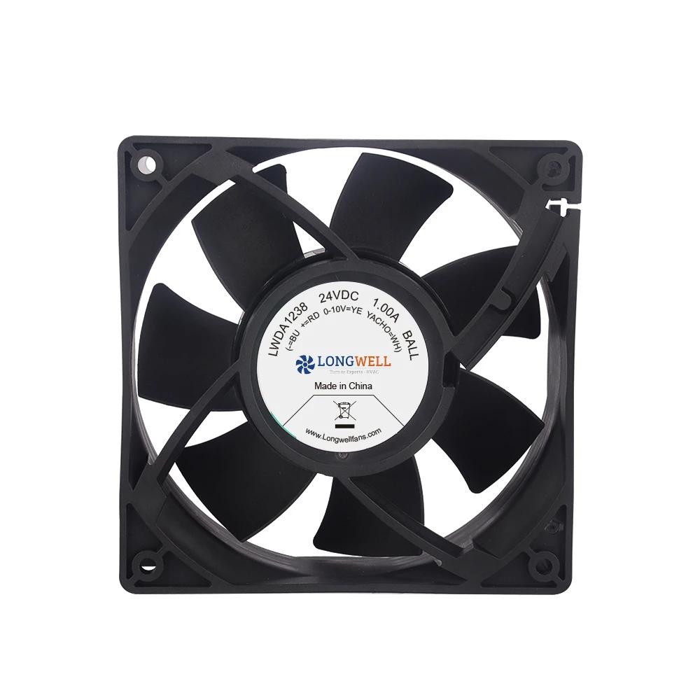 LONGWELL 60x60x20 4000RPM -8000RPM 12V 4 Pin PWM Cooler Fan 6020 Computer Exhaust Fan