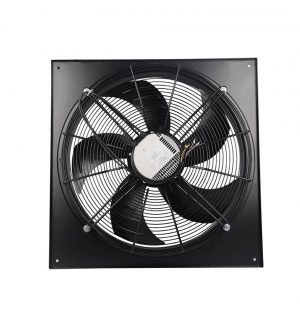 LONGWELL 630mm Brushless EC Motor Axial Flow Fan 400V 900W 1200rpm Customizable Plastic Blades AC/DC Axial Fan for Cooling