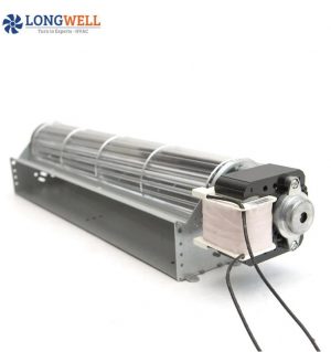 LONGWELL 65mm AC 230v Cross Flow Fan Cooling air Curtain Cross Flow Fan Blower Manufacturer
