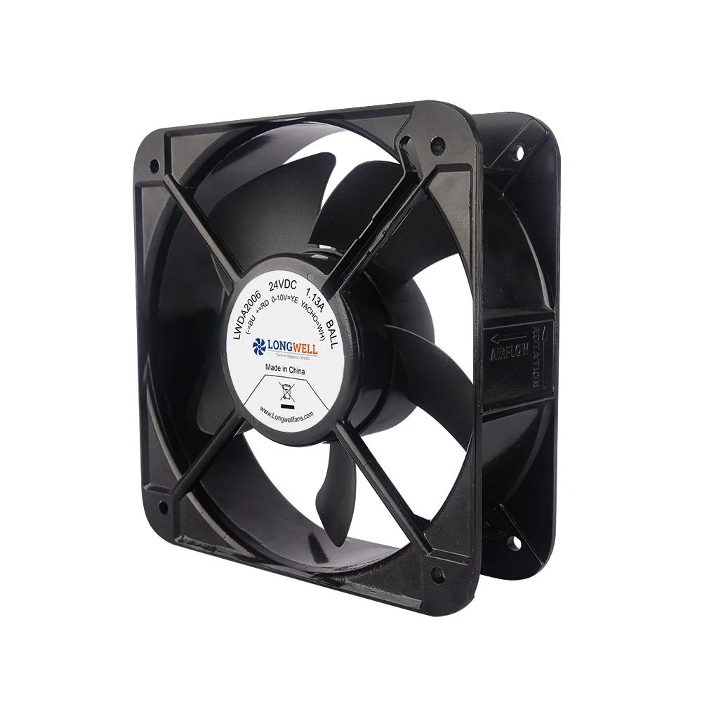 LONGWELL 70x70x20mm 2000rpm – 4000rpm PWM Compact 12V Computer Fan High Speed 2pin 4pin Cooler Fan