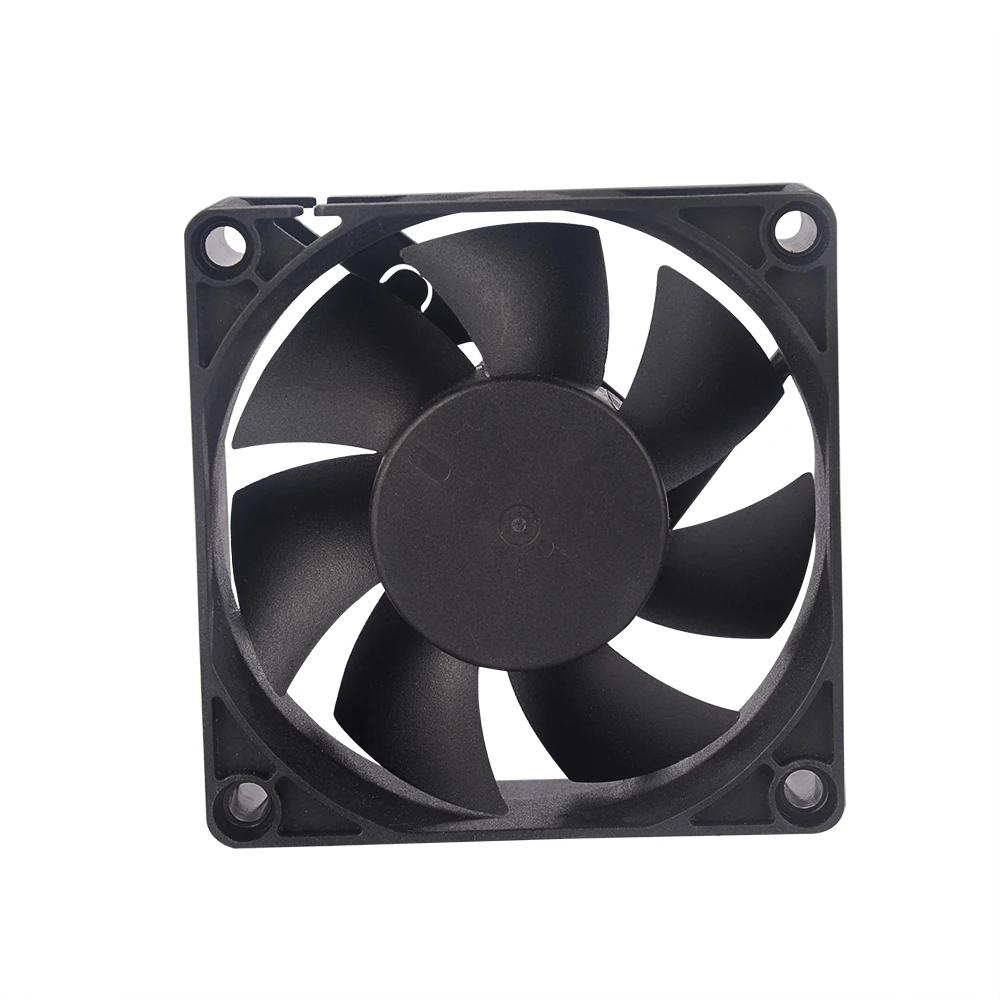 LONGWELL 70x70x25mm 4000rpm – 6000rpm 12V 24V 48V 7025 PWM Compact Brushless DC Cooling Fans