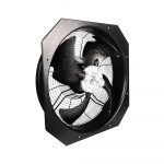 LONGWELL 800mm 380V 400V EC Industrial External Rotor Axial Fans Low Noise Axial Exhaust Fan for Refrigerated