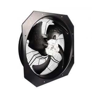 LONGWELL 800mm 380V 400V EC Industrial External Rotor Axial Fans Low Noise Axial Exhaust Fan for Refrigerated