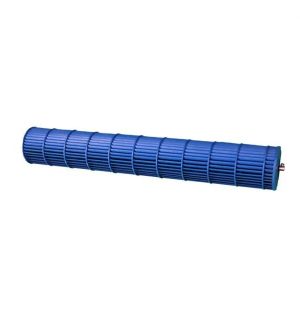 LONGWELL 95mm Plastic Cross Flow Fan Impeller Air Conditioner Blower Plastic Tangential Fan to After Sales Market