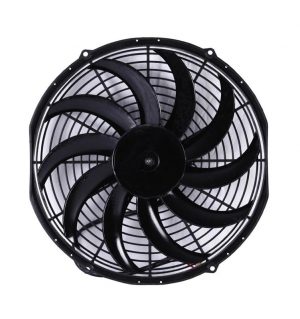 LONGWELL Brushless Universal Condenser Fan Motor 10 Curved Blade Bus Condenser Cooling Fan