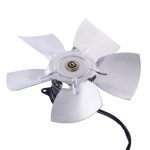LONGWELL Bus Cooling Condenser Motor Fan 5 Blades Cooling Fan for air Conditioner Cooling System