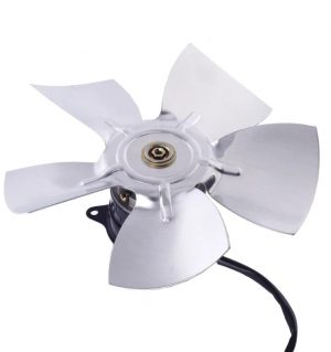 LONGWELL Bus Cooling Condenser Motor Fan 5 Blades Cooling Fan for air Conditioner Cooling System