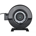 LONGWELL Customizable 200mm AC Metal Duct Fans Exhaust Grow Tent Inline Duct Fan Wholesale