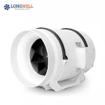LONGWELL Customizable 220V Hydroponics Plastic Radial Fans OEM Tunnel Duct 4″ 12″ Inch Biosafety Lab Centrifugal 4″ 12″ Inch