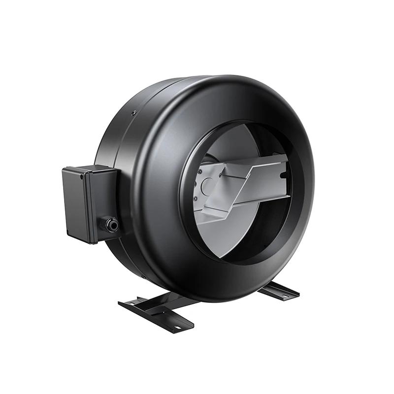 LONGWELL Customized 100mm EC Metal Duct Fans OEM/ODM Ventilators Inline Duct Fan for Kitchen
