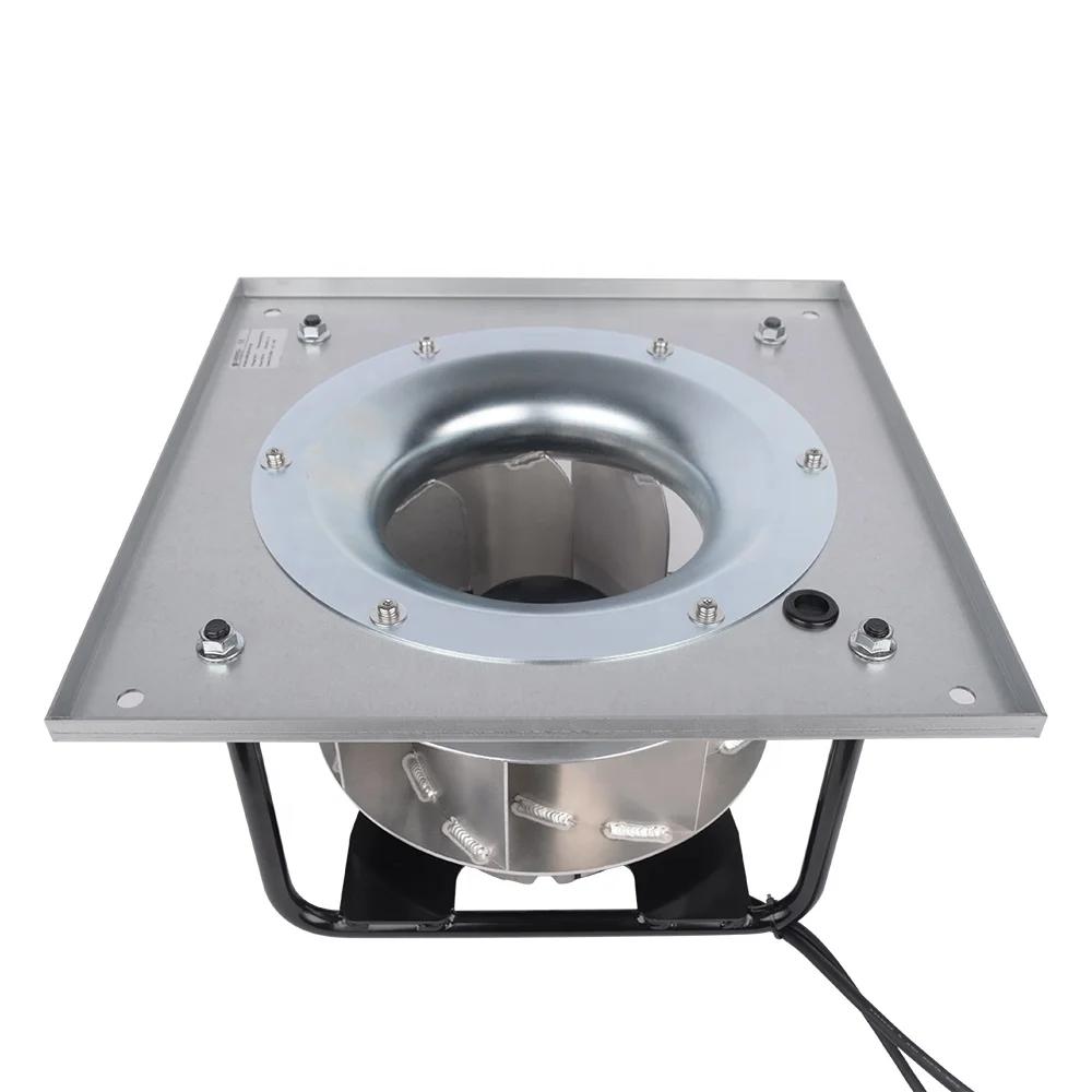 LONGWELL Customized Air Volume 250mm High Pressure Centrifugal Fan EC Motor Plenum Backward Centrifugal Fans for AHU