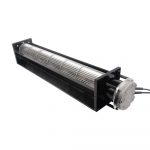 LONGWELL EC 110mm Tangential Fan Blower Aluminum Alloy Blade Elevator Cross Flow Fans for Split Air Conditioning
