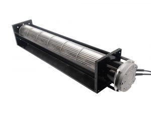 LONGWELL EC 110mm Tangential Fan Blower Aluminum Alloy Blade Elevator Cross Flow Fans for Split Air Conditioning