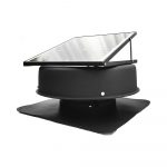 LONGWELL Eco-friendly DC 6-18V Solar Panel Household Powered Air Circulating Exhaust Fan with DC Motor